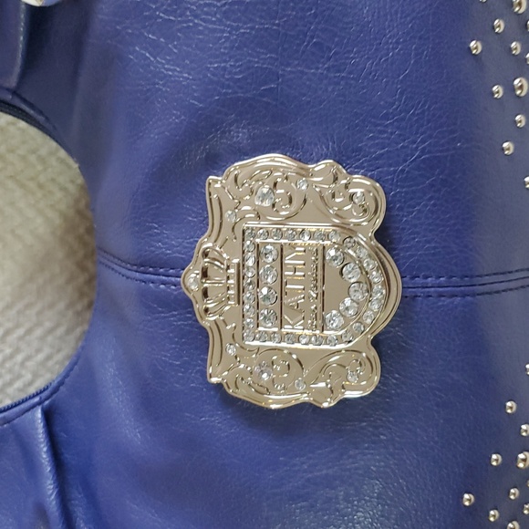 Kathy Van Zeeland Shoulder Bag/Nordic Purple - Picture 3 of 17